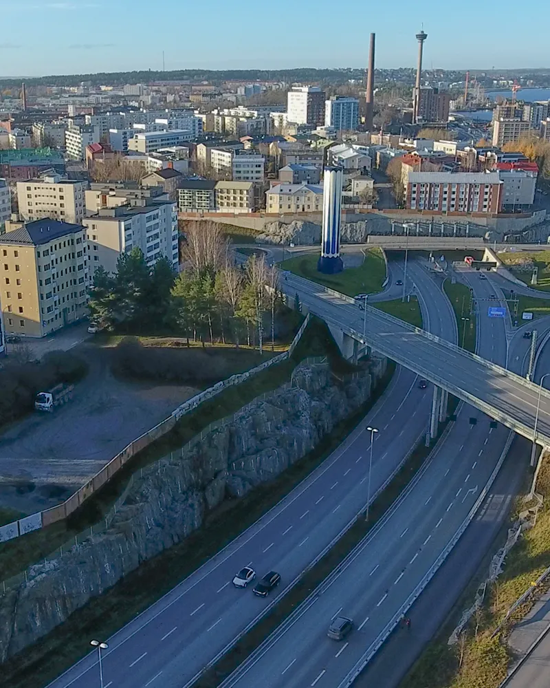 dronekuvaus Tampere